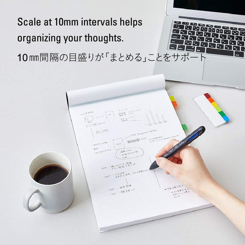 ãƒ‹ãƒˆãƒ ã‚º(Nitoms) Nitoms STALOGY A4 Vertical Seat Pad for Projects & Charts, Black, S4200 - Image 4